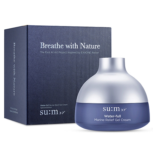 NEW ウォーターフル マリン リリーフ ジェル クリーム 120ml 増量エディション／Water-full