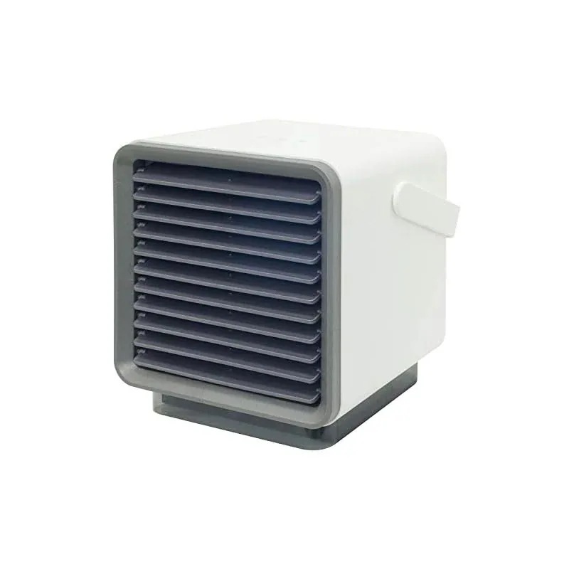 【即納】[山善] ミニ冷風扇 卓上用 小型扇風機 (タンク容量 300ml) (最大連続運転 5時間) (風量調節3段階) ホワイト FMR-40