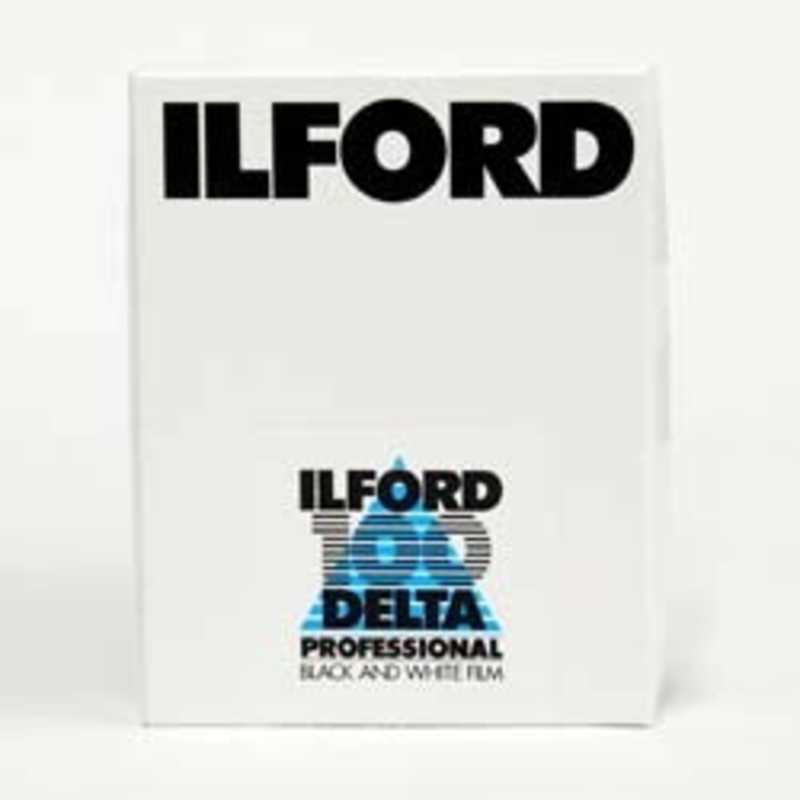 イルフォード　イルフォード デルタ 100 プロフェッショナル(4×5インチ)25枚　DELTA1004X525