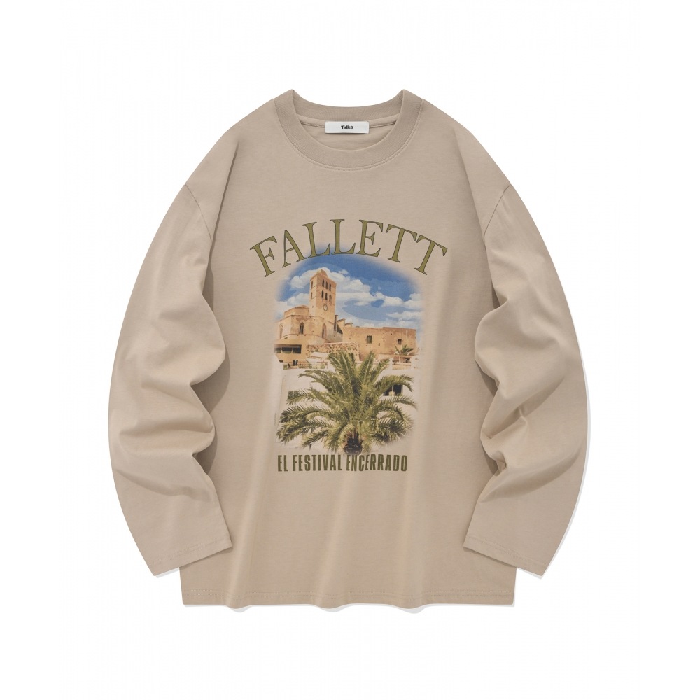 FALLETTリゾートロングスリーブベージュ