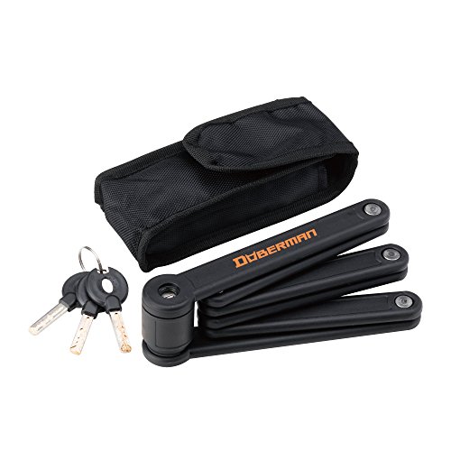 南海部品 ドーベルマン(DOBERMAN) ポリゴンロック オートバイ用ポータブル折りたたみロック コンパクトタイプ DBL-001 5,372円