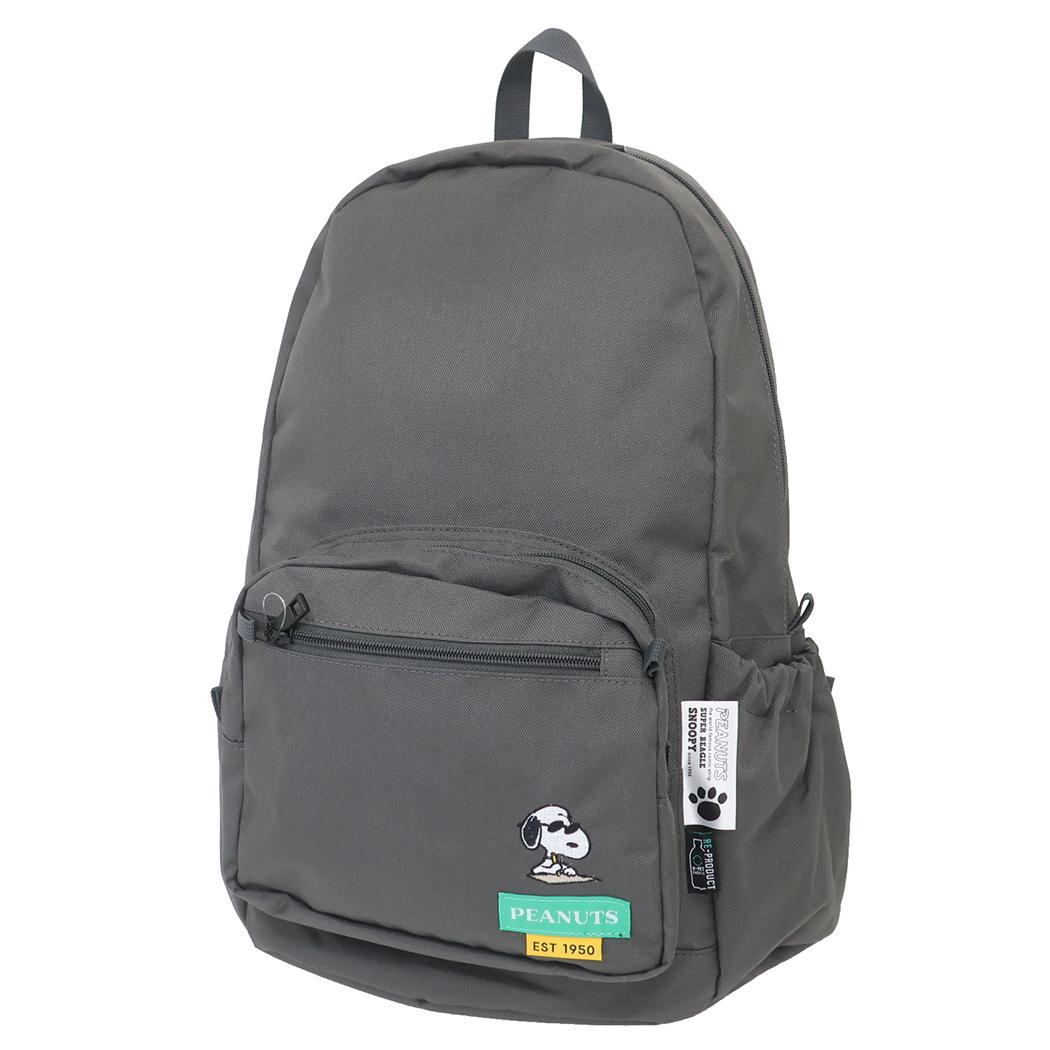 スヌーピー リュック RE-PET スマートデイパック GY ジョークール ピーナッツ