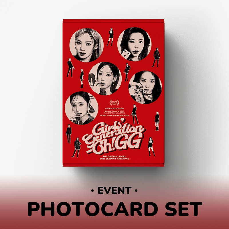 少女時代 GIRLS GENERATION Oh!GG - 2023SEASON’S GREETINGS シーズングリーティング EVENT withmuu特典 フォトカードセット付き 数量限定