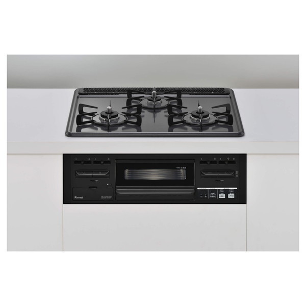 RS31M5H2RABW-LP ダークグレー メタルトップシリーズ [ビルトインガスコンロ (プロパンガス用両側強火力幅60cm)]