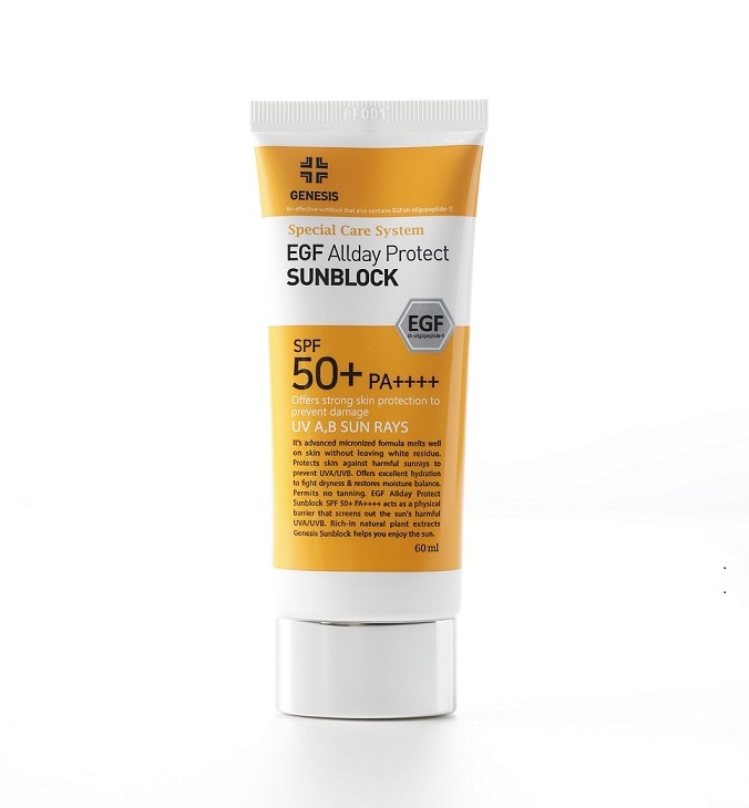 EGF オールデイ プロテクト サンブロック SPF50+ PA++++ 60ml