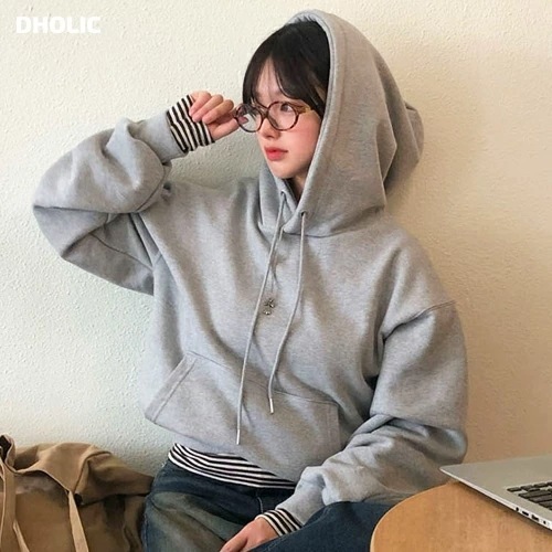 [メガ割りSALE]ベーシックルーズパーカー