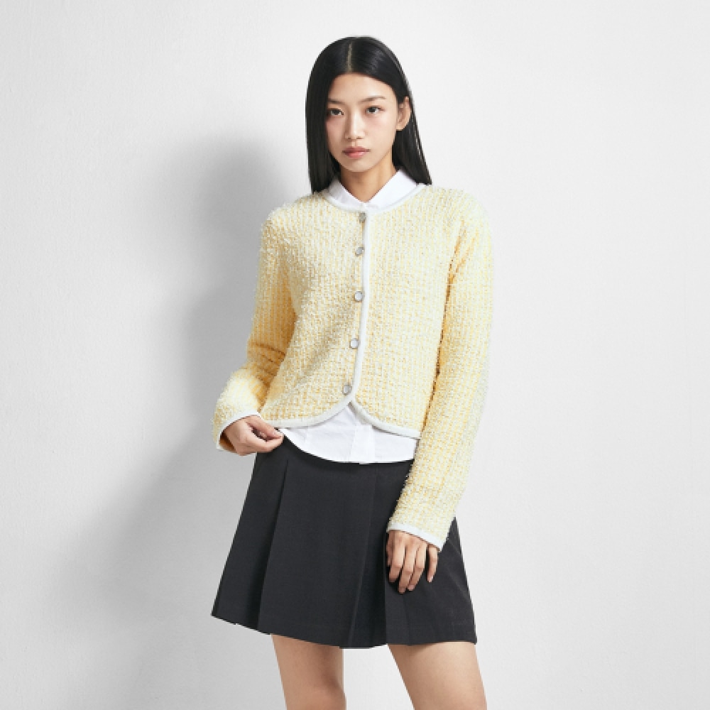MIXXO ツイードカーディガン MIWCKF341T