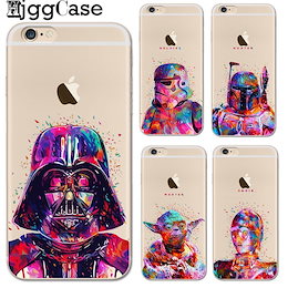 アップル iPhone x 8 7 6 6sプラス 5 5s seバックカバー スターウォーズソフト TPUシリコン ケース samsung s6 s7 edge