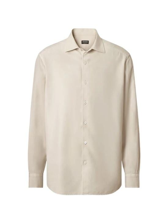 ERMENEGILDO ZEGNA Men Long Tops UHX42A3 SLF5 K01 IVORY