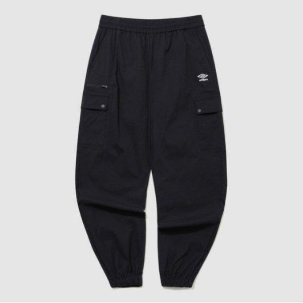 パンツ VQA UR123CPT12-BLK ナイロン スパン カーゴ ジョガー パンツ BLACK