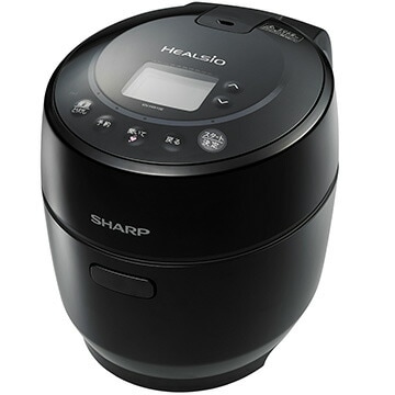新品SHARP シャープ 炊飯器 KN-HW10E-B 水なし自動調理鍋 ブラック