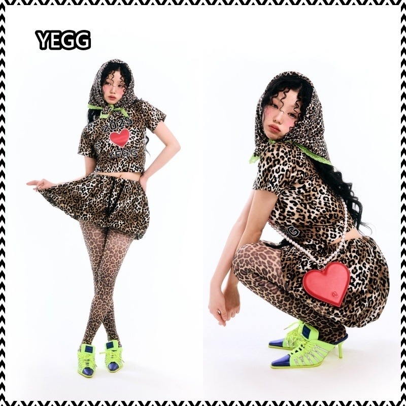 YEGG Leopard skirt 12,010円