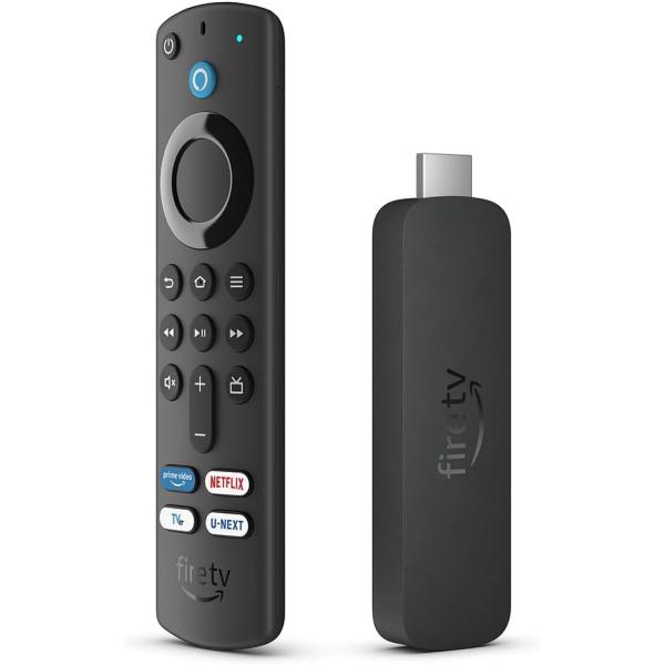 Fire TV Stick 4K 第2世代 映画館のような4K体験 ストリーミングメディアプレイヤー【2023年秋発売】