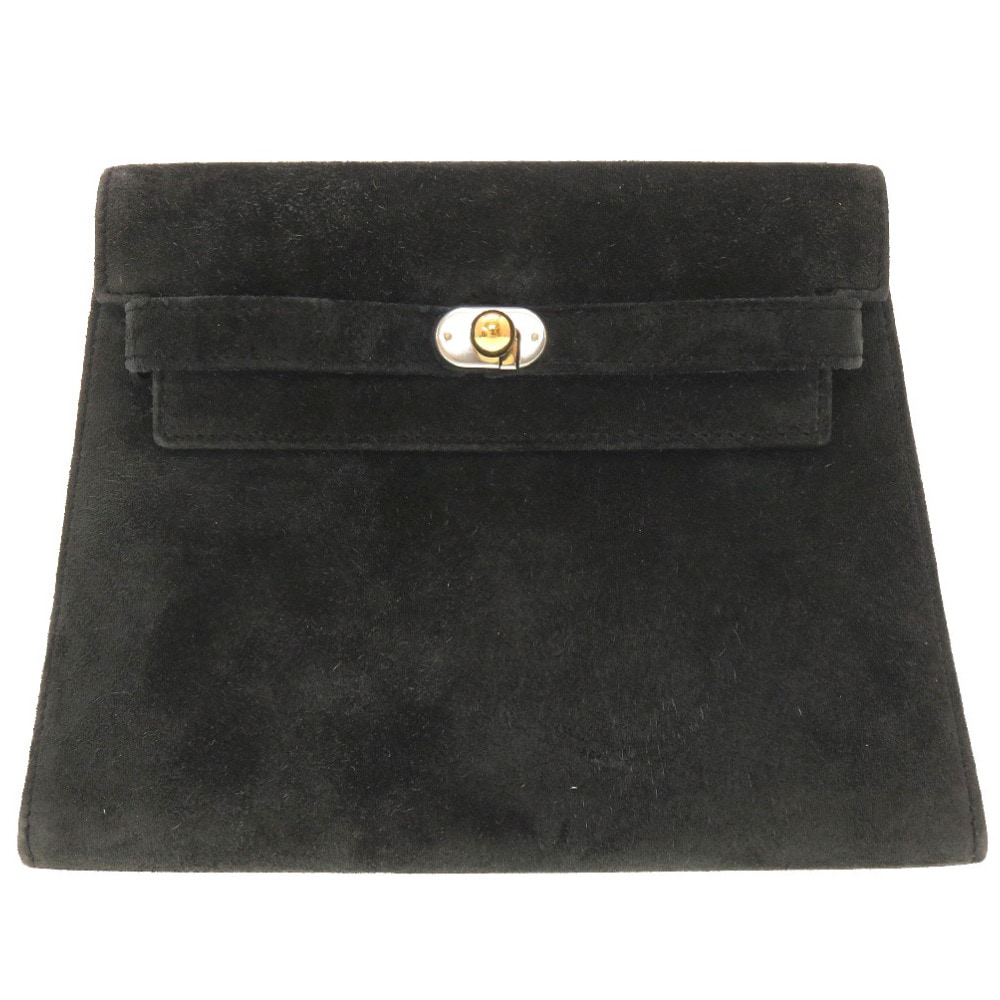 ケリークラッチ クラッチバッグ ドブリス/ドブリス ブラック S刻印 0125【中古】 レディース