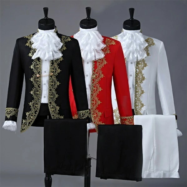 限定セールコスプレ衣装 演出服 王子様 衣装 大人 貴族 衣装 メンズ 宮廷服 公爵 男性用スーツ 4点セット 中世 大人 演奏会 舞台 演劇 貴族服装 ヨーロッパ クリスマス仮装 ハロウィン衣装【X 5,112円