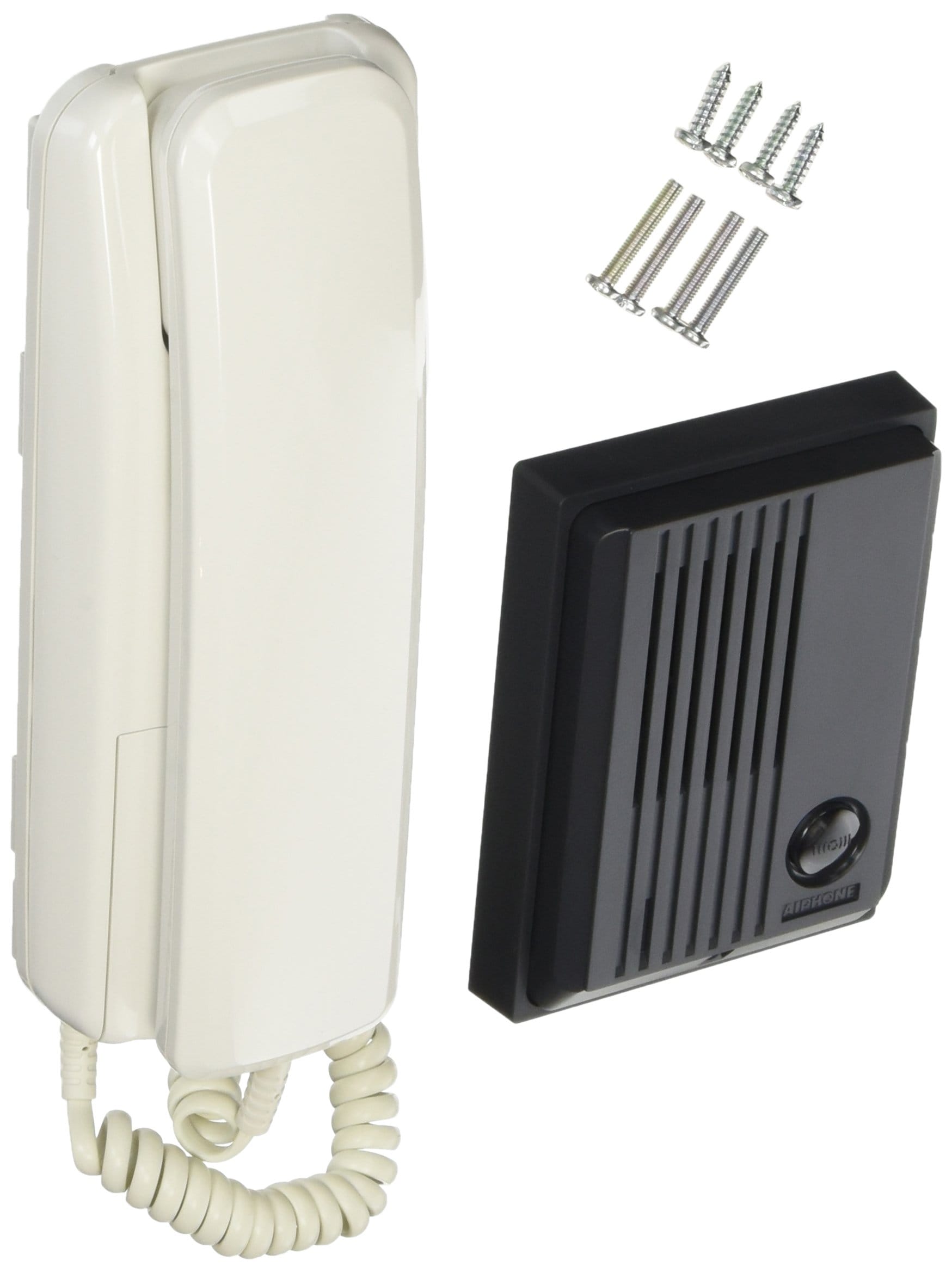 アイホン ドアホン インターホン デミトーク 玄関子機防雨型 乾電池式 親機と子機セット TCS-MHP