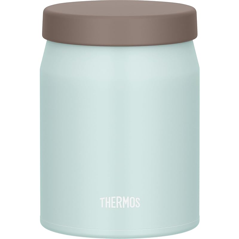【食洗機対応モデル】 サーモス 真空断熱スープジャー 500ml ミスティブルー 洗いやすさを追求したパッキン一体構造 まる洗ユニット 洗うパーツ3つでお手入れ簡単 保温保冷 JEF-500 MSB