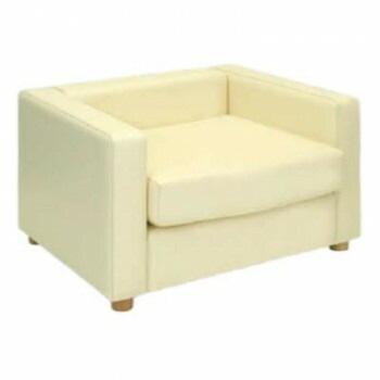 高田ベッド製作所 コーギー（01） インテリアソファ― 座幅54（全幅65）x長さ77x座高33（全高52.5）cm クリーム TB-1109-01 44,161円