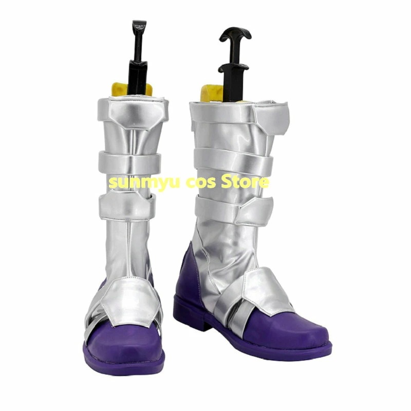 ゲキレンジャー ゲキバイオレット 靴 コスプレ道具　ブーツ