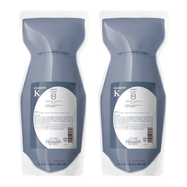 ラクレア オー シャンプー K(クセゲフレッシュ) 600ml(リフィル） x 2 お得な2個セット