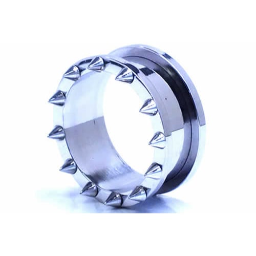 ボディピアス 24mm トゲトゲトンネル 24ミリ ステンレス SUS316L ネジ式 装着簡単 スパイク スタッズ コーン 剣山 ラージホール 男性 女性 耳 ロブ 拡張 tntfl24xxxxxx 7,395円