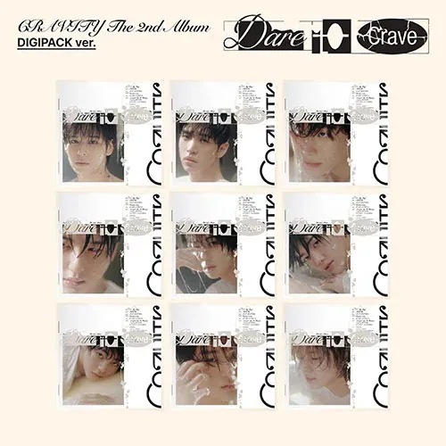 [9種セット] CRAVITY - 2nd Full [Dare to Crave] (DIGIPACK ver.)