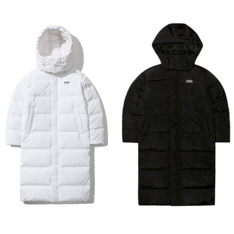 シグネチャーロングダウンジャケット/韓国ダウンジャケット