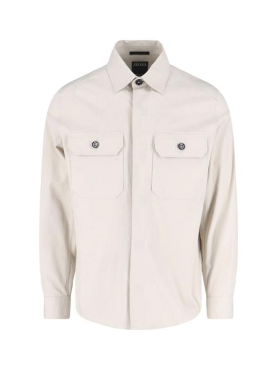 ERMENEGILDO ZEGNA Men Shirts RUHV16A3 SOT8BN01G White