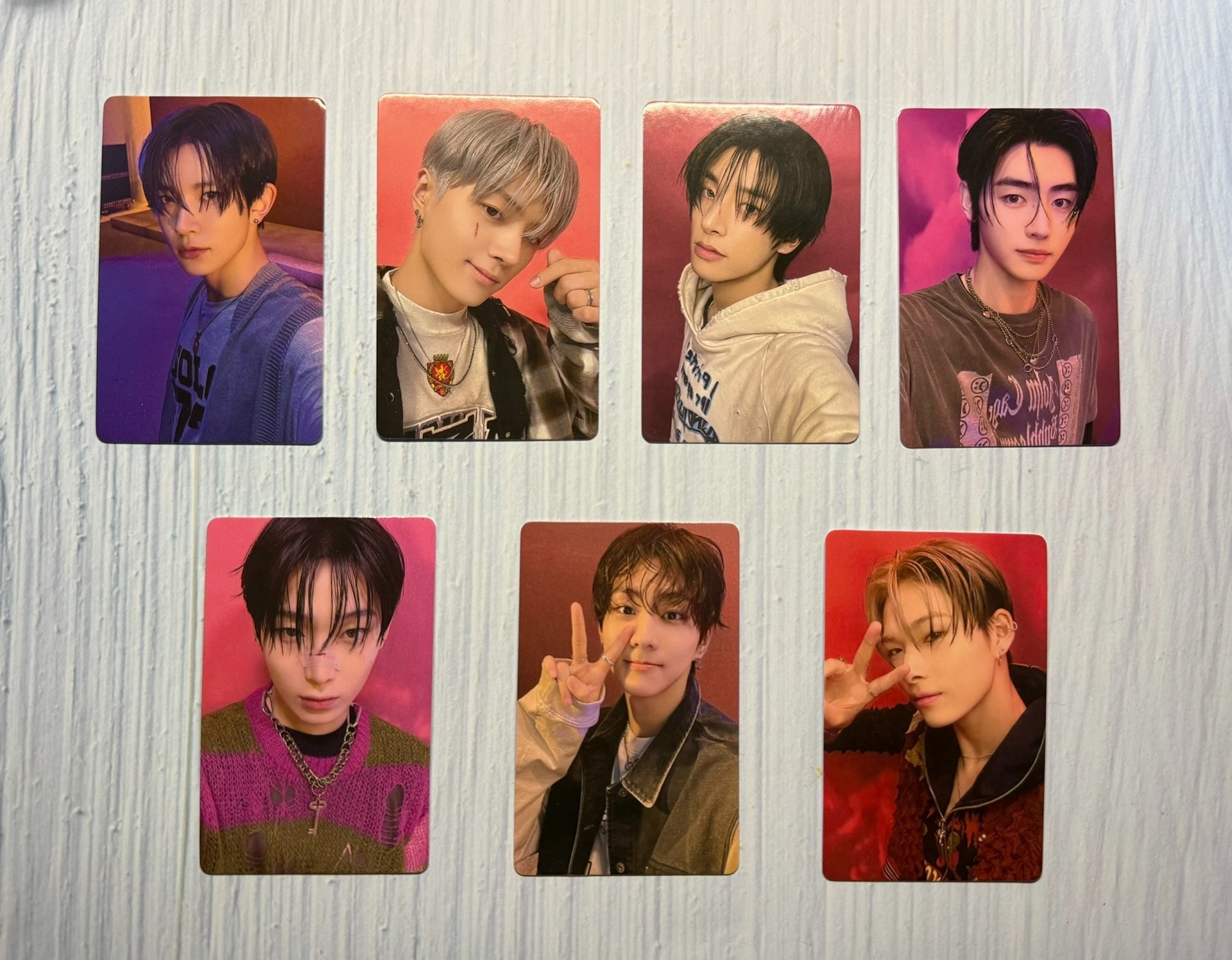 公式 ENHYPEN mini5 yzy yzy4.0 特典 特典トレカ 公式グッズ 写真 全員7枚セット