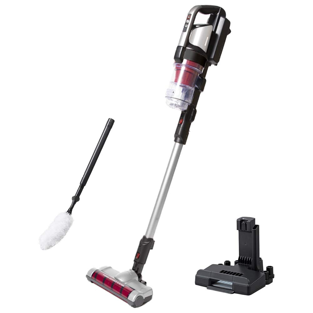 アイリスオーヤマ 掃除機 コードレス ハンディ サイクロン スティッククリーナー 軽量 自走式パワーヘッド 最大使用50分 バッテリー長持ち 静電モップ SCD-131P 10,080円