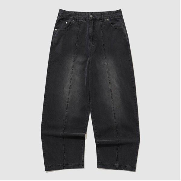 NQ ウォッシング ドリル デニム パンツ UR111CPT31 DENIM BLACK