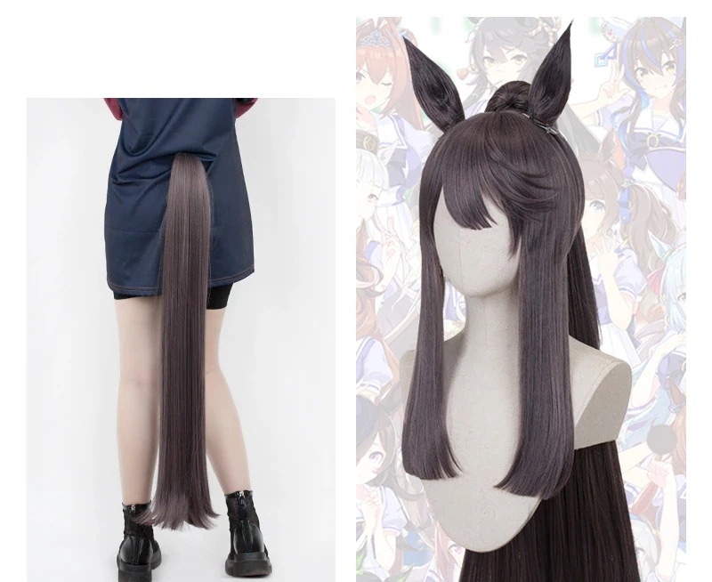 ウマ娘プリティーダービーナリタブライアンコスプレウイッグかつら