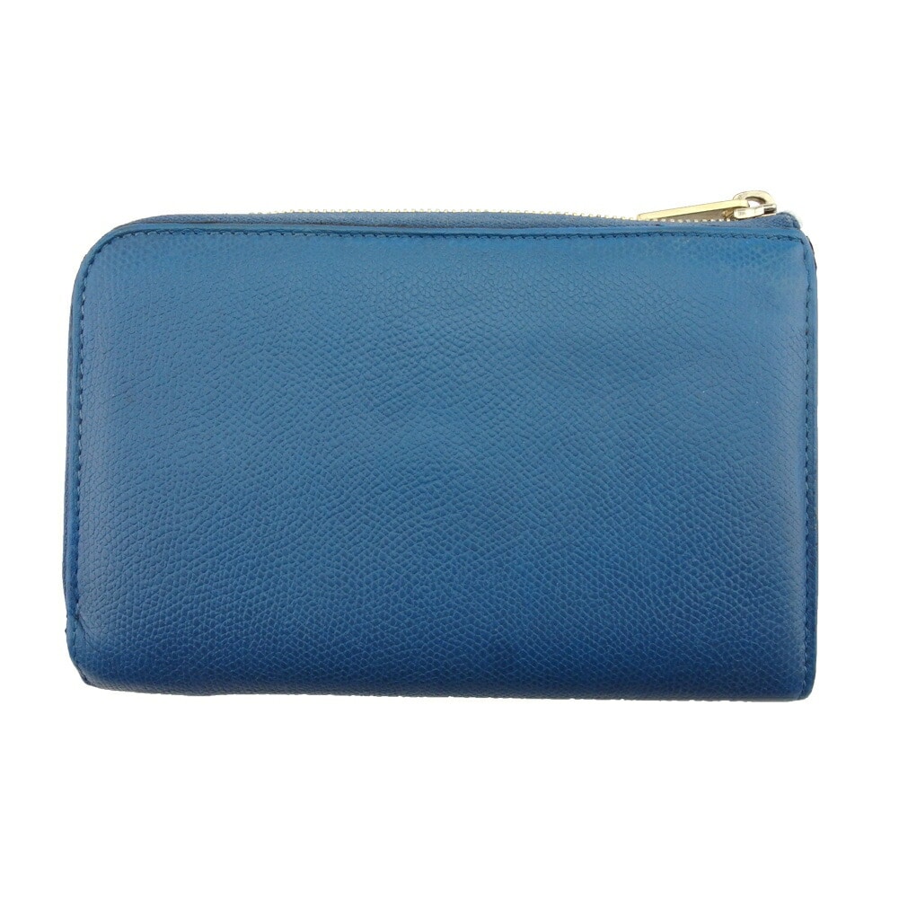 ヴァレクストラ 長財布 L字ファスナー 財布 レディース メンズ Lジップパース Valextra 中古長財布