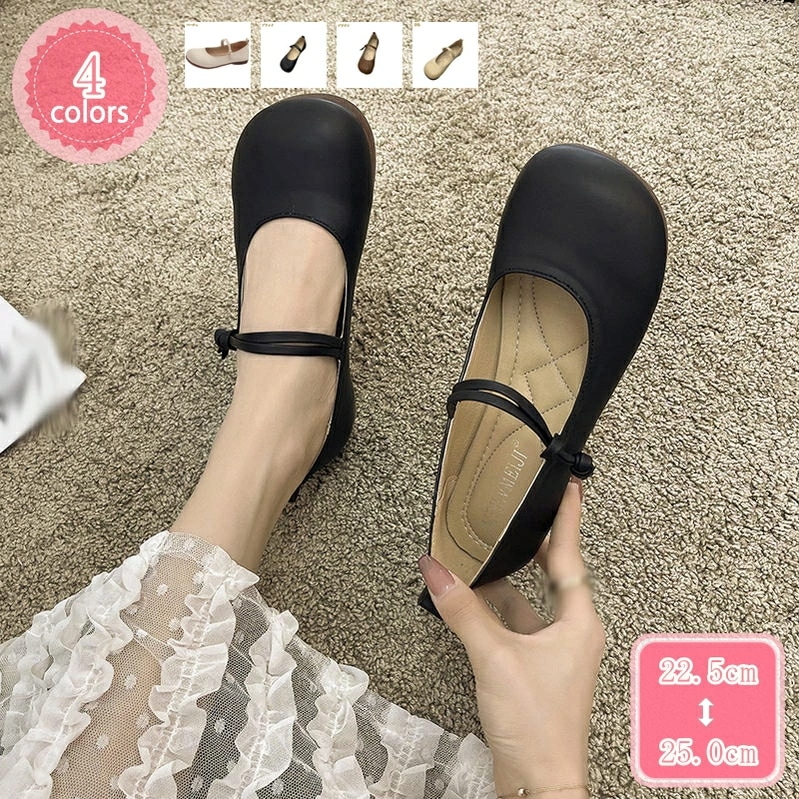 500円OFFクーポン パンプス ぺたんこ靴 ぺたんこ ヒール フラット ストラップ レディース ルームシューズ ローファー ぺたんこ フラットパンプス 婦人靴 おしゃれ 歩きやすい 履きやすい 事務