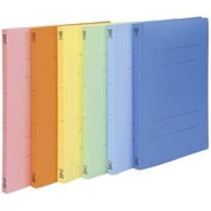 (業務用3セット) ビュートン フラットファイル/PP製バインダー A4/2穴 10冊入り タテ型 FF-A4S イエロー(黄) 3セット