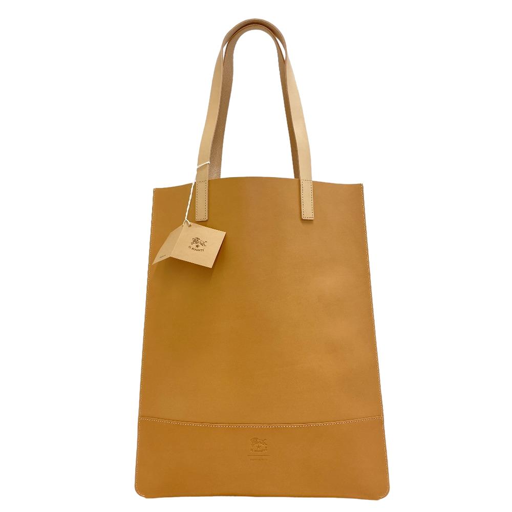NATURALE レザー トートバッグ ブラウン レディース ブランド