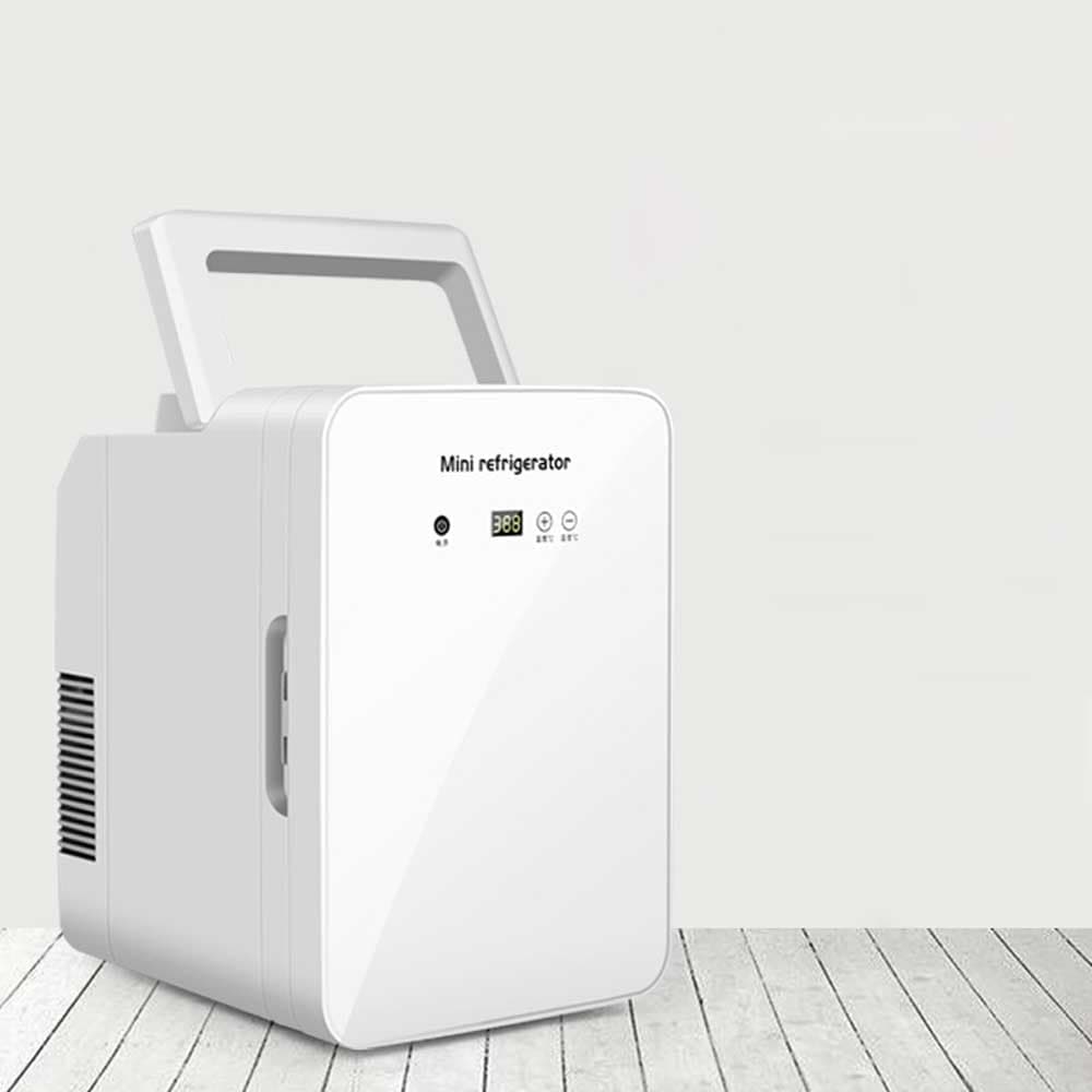 車と家庭の両方での使用 12L車の冷蔵庫 新品12L垂直サイドオープニングポータブルミニビューティー冷蔵庫
