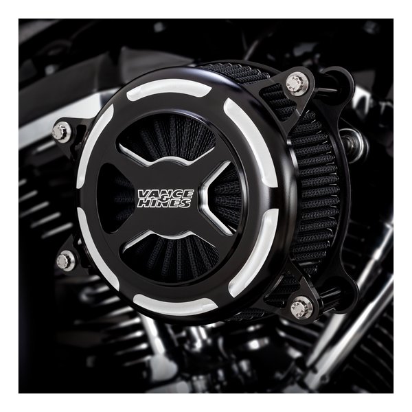 VO2 エアインテイク X エックス 白黒コントラスト Sportster 91-22 1010-2921
