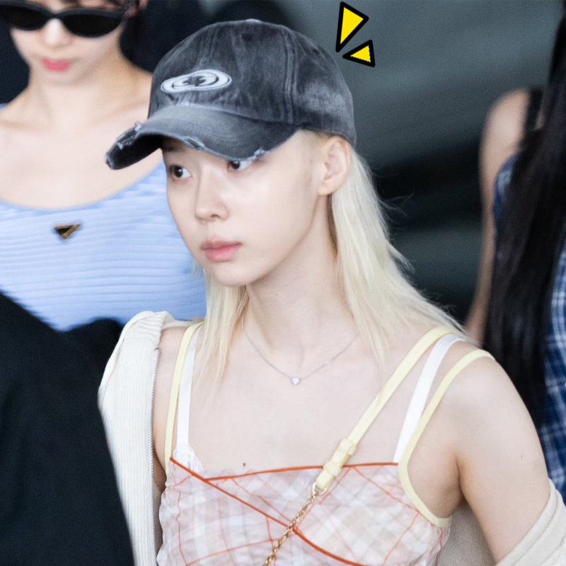 aespa ウィンター 着用 帽子 DENIM OVAL LOGO CAP 7,636円