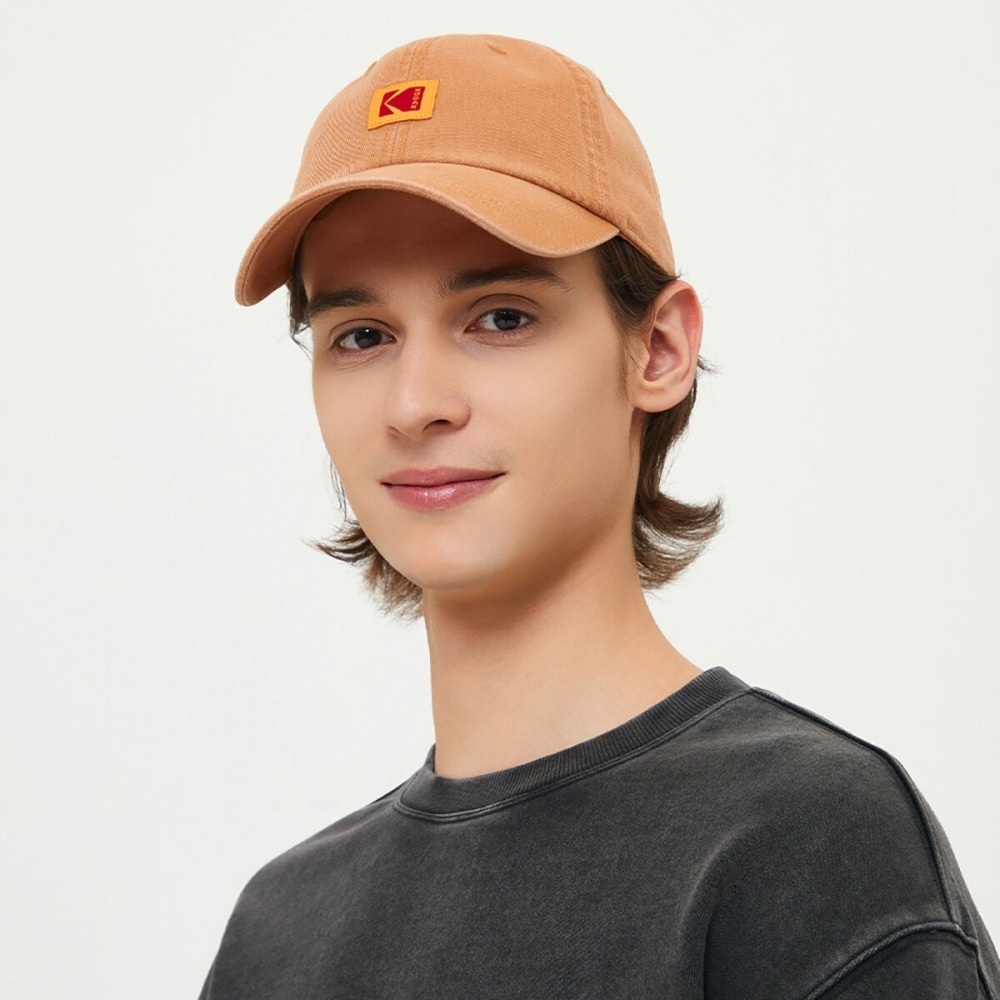 コダックアパレル リラックスフィット ボールキャップ L.ORANGE