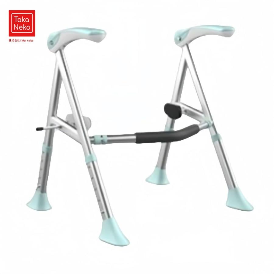 トイレ手すり 介護用 アルミ合金製 高さ幅調整可 工具不要 滑り止め付き 高齢者用 補助バー