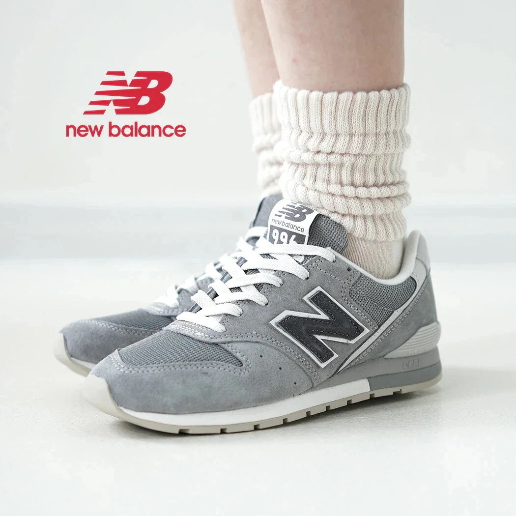 NEW BALANCE ニューバランス 996 スニーカー U9967K5 GREY ( グレー 灰色 レザースニーカー スエード 574 327 372 573 997 )