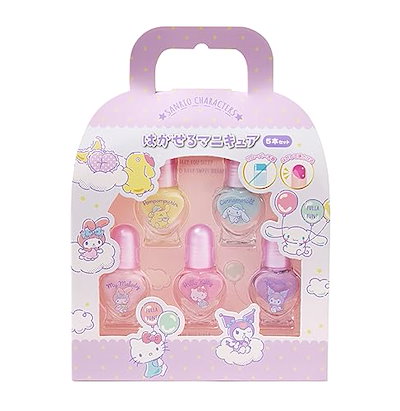 他サイト： レイス サンリオキャラクターズ はがせるマニキュア 5本セット 230728の商品画像