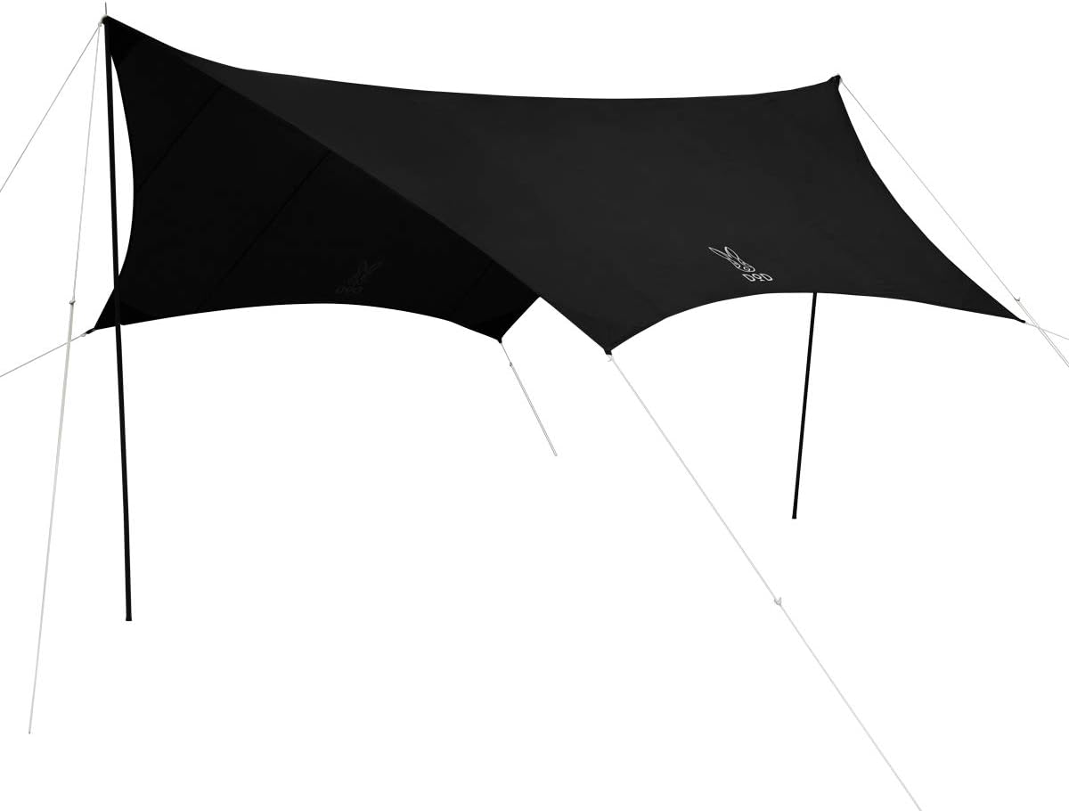 DOD(ディーオーディー) いつかのタープ はじめてでも扱いやすい ベーシックな ヘキサタープ オールインワン 延長テープ 標準付属 UV加工済