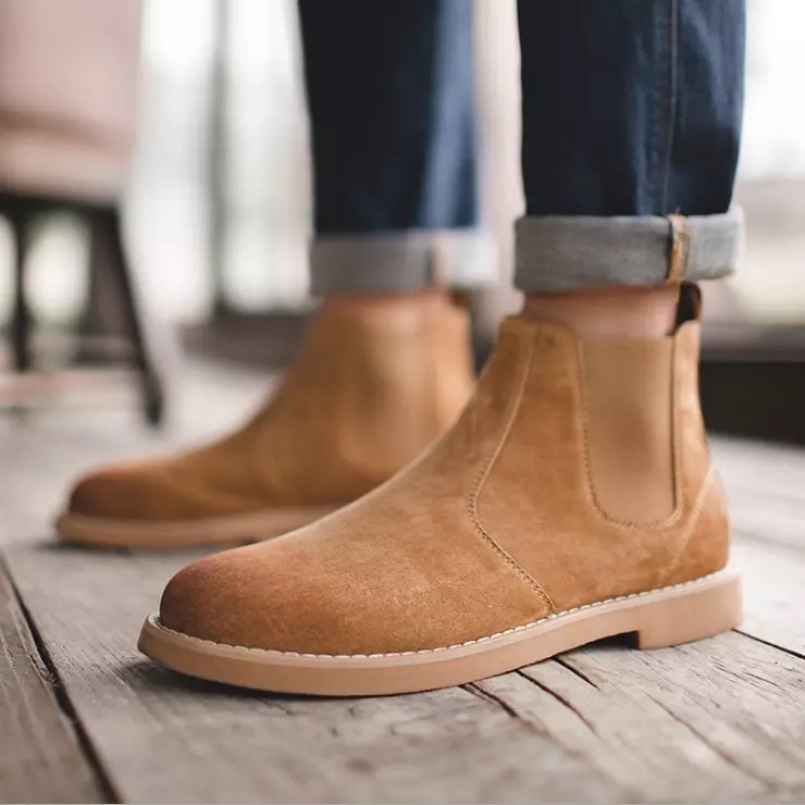 Chelsea Boots メンズ シューズ チェルシー マーチン ブーツ オールシーズンMADEN SHOES