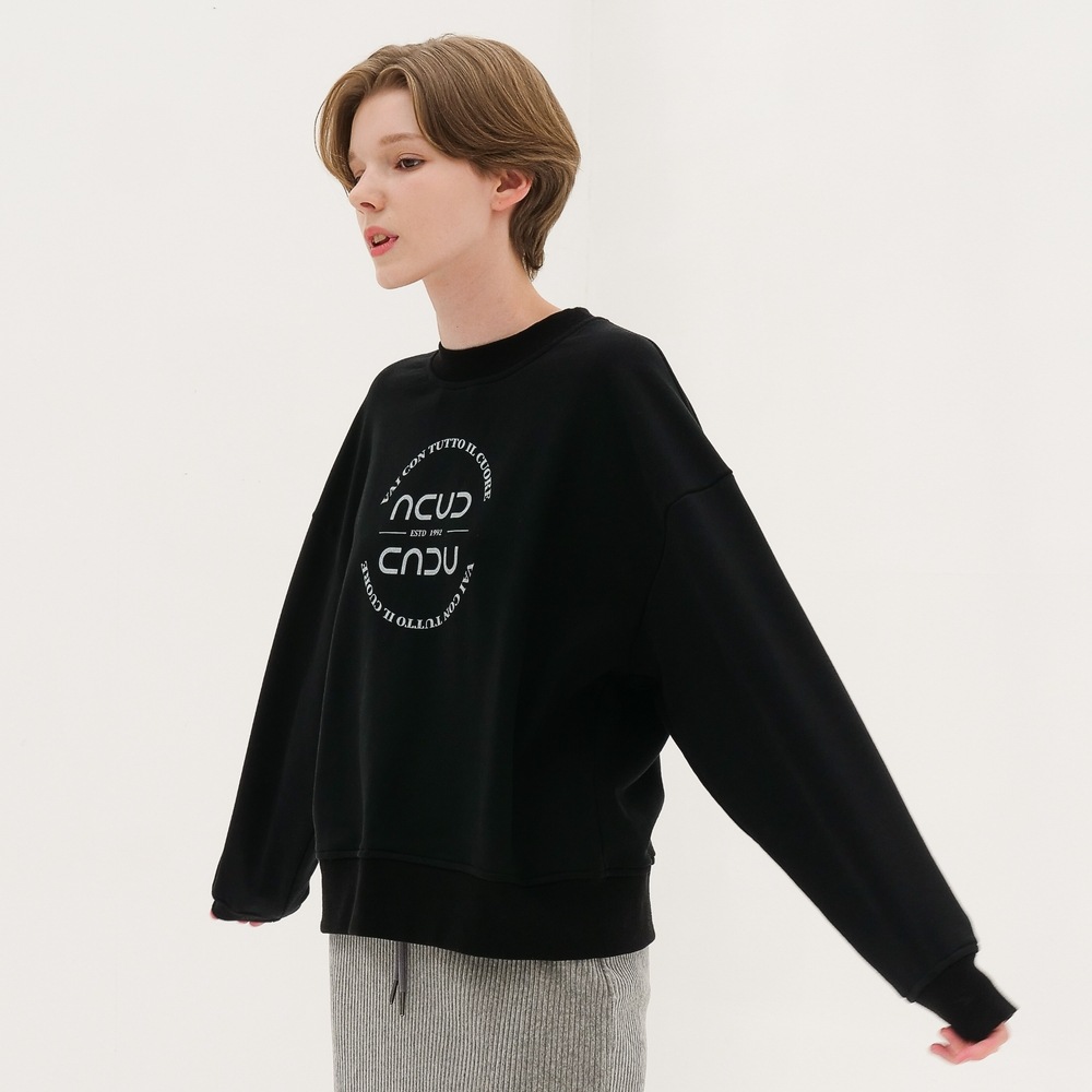 ACUD サークル ロゴ スウェットシャツ _ブラック 9,832円