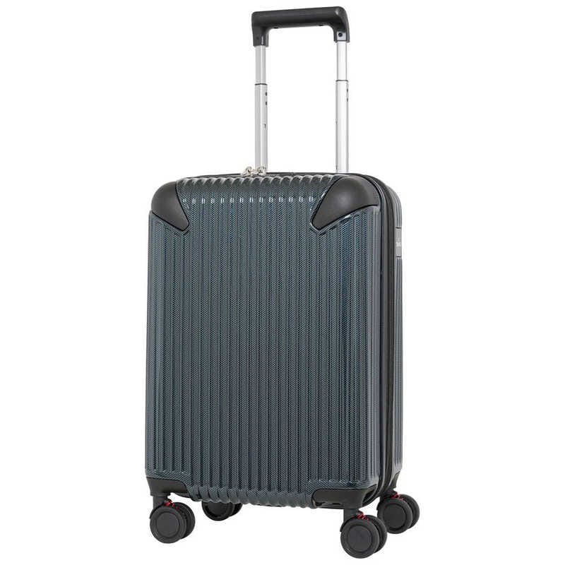 SPALDING　サスペンション付き キャリーケース Sサイズ グリーンカーボン [TSAロック搭載 /約38L /2泊～3泊]　SP083649GNC