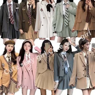 Qoo10] 2025新作登場春夏秋JK制服セット/韓