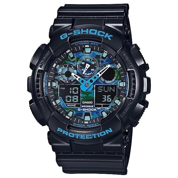 取寄品 正規品 CASIO腕時計 カシオ G-SHOCK ジーショック アナデジ GA-100CB-1AJF
