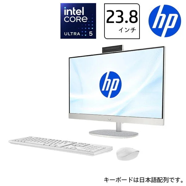 BD5A6PA-AAAA シェルホワイト All-in-One 24-cr2000jp シリーズ デスクトップパソコン 23.8型 / Win11 Home